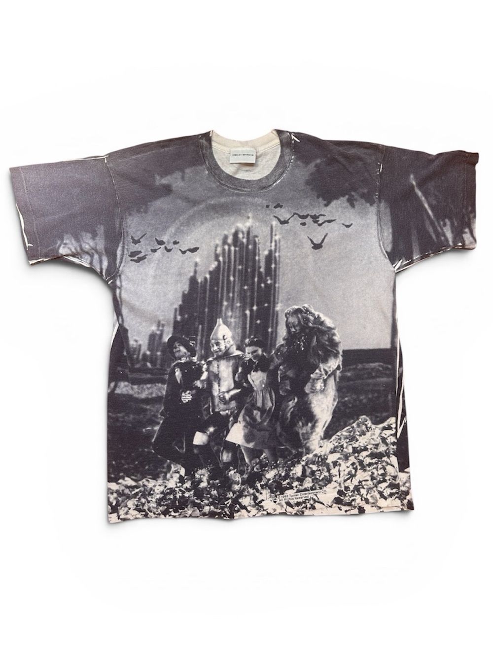 Stanley Desantis 1992 Wizard of Oz Emerald City All Over Print Tee XL